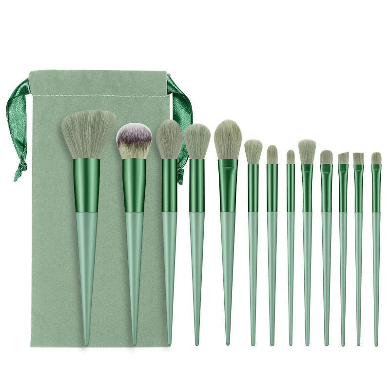 Kit 13 Pçs Pincéis De Maquiagem